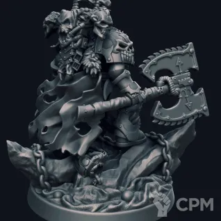 Описание картинки Chaos Lord - альт от Магазин Альфария по цене 290руб | Свободный Рынок Миниатюр - СРМ