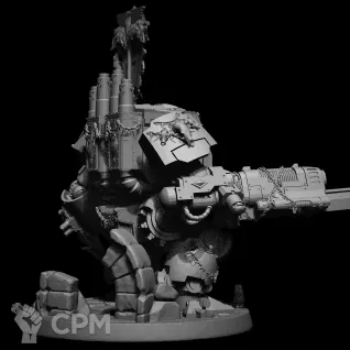 Описание картинки Space Wolves Venerable Dreadnought от Formosa Printing по цене 1 100руб | Свободный Рынок Миниатюр - СРМ