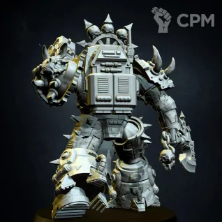 Описание картинки Chaos Terminator Squad - альт (отряд 5 моделей) от Магазин Альфария по цене 950руб | Свободный Рынок Миниатюр - СРМ