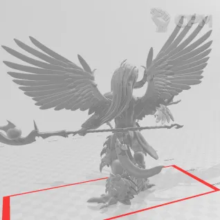 Описание картинки Magnus the Red от Formosa Printing по цене 1 500руб | Свободный Рынок Миниатюр - СРМ
