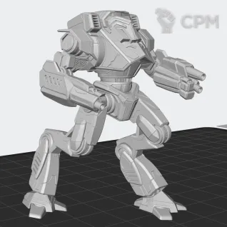 Описание картинки Beowulf IIC (BattleMech) от White Blackjack по цене 399руб | Свободный Рынок Миниатюр - СРМ