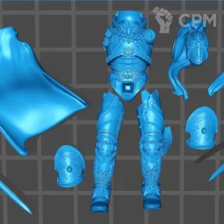 Описание картинки Blade Champion от Магазин Альфария по цене 250руб | Свободный Рынок Миниатюр - СРМ