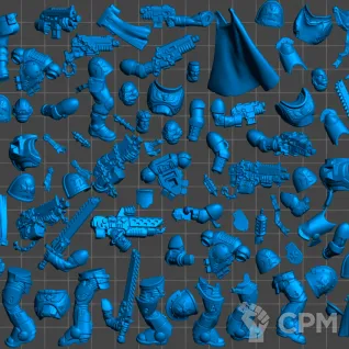 Описание картинки Primaris Crusader Squad x10 (scan) от badmorning по цене 1 400руб | Свободный Рынок Миниатюр - СРМ