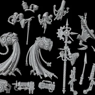 Описание картинки Tech-Priest Dominus (scan) от badmorning по цене 400руб | Свободный Рынок Миниатюр - СРМ