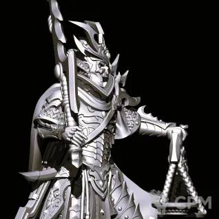 Описание картинки Dreadlord with great weapon от Магазин Альфария по цене 250руб | Свободный Рынок Миниатюр - СРМ