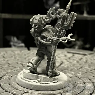 Описание картинки Warhammer 40000 Primaris Techmarine от Houston Program по цене 250руб | Свободный Рынок Миниатюр - СРМ