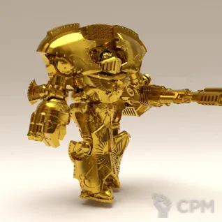 Описание картинки Telemon Heavy Dreadnought от Магазин Альфария по цене 1 600руб | Свободный Рынок Миниатюр - СРМ