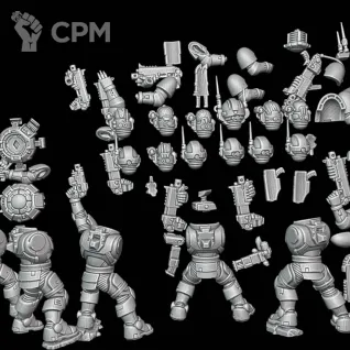 Описание картинки Primaris Incursors от Surreal Factory по цене 850руб | Свободный Рынок Миниатюр - СРМ