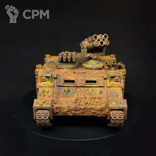 Описание картинки Death Guard Rhino от Chain Brush по цене 4 000руб | Свободный Рынок Миниатюр - СРМ