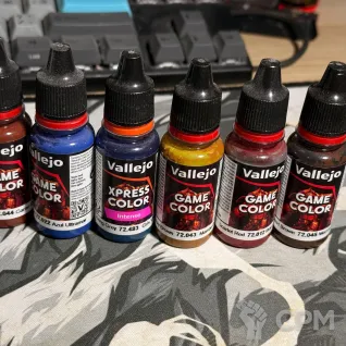 Описание картинки Краски Vallejo Game Color и Xpress Color от RLjus по цене 800руб | Свободный Рынок Миниатюр - СРМ