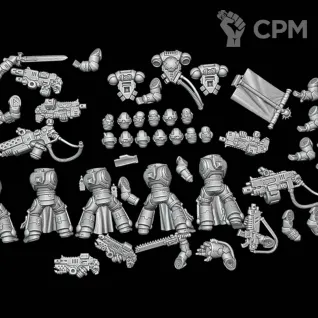 Описание картинки Sternguard Veterans Squad от Surreal Factory по цене 850руб | Свободный Рынок Миниатюр - СРМ