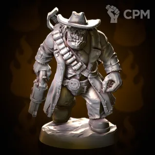 Описание картинки Warboss (DaStranga) от Магазин Альфария по цене 200руб | Свободный Рынок Миниатюр - СРМ