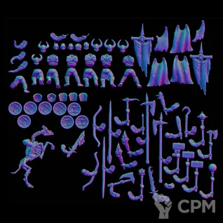 Описание картинки Chaos Marauders от YesMyAngel по цене 1 100руб | Свободный Рынок Миниатюр - СРМ
