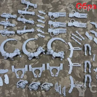 Описание картинки Tomb Blades (отряд 3 модели) от Магазин Альфария по цене 700руб | Свободный Рынок Миниатюр - СРМ