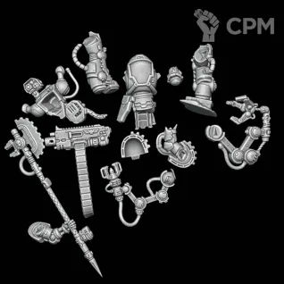 Описание картинки Iron Father Malkaan Feirros от Surreal Factory по цене 250руб | Свободный Рынок Миниатюр - СРМ