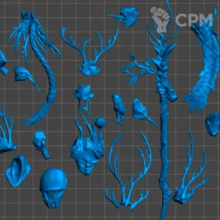 Описание картинки Treelord Ancient (scan) от badmorning по цене 1 200руб | Свободный Рынок Миниатюр - СРМ