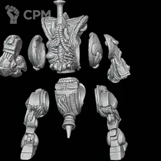 Описание картинки Renegade Dreadnought (Old) от Surreal Factory по цене 480руб | Свободный Рынок Миниатюр - СРМ
