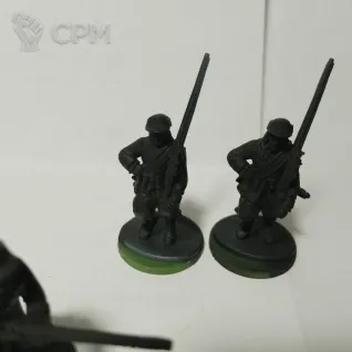 Описание картинки 15. Парни с мушкетами для blood and plunder от Warlord на 17 век 4 шт. от Magnito по цене 450руб | Свободный Рынок Миниатюр - СРМ