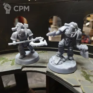 Описание картинки Khorne Berzerkers 3 от Astramael по цене 1 500руб | Свободный Рынок Миниатюр - СРМ