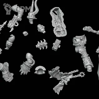 Описание картинки Chaos Lord (new) от Surreal Factory по цене 350руб | Свободный Рынок Миниатюр - СРМ