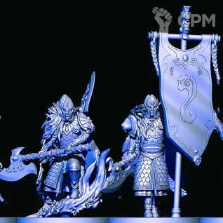 Описание картинки White Lions of Chrace от Магазин Альфария по цене 600руб | Свободный Рынок Миниатюр - СРМ