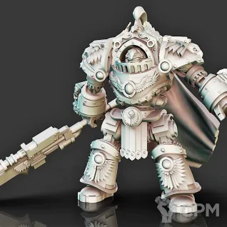 Описание картинки Contemptor Achillus/Galatus Dreadnough от Магазин Альфария по цене 1 100руб | Свободный Рынок Миниатюр - СРМ