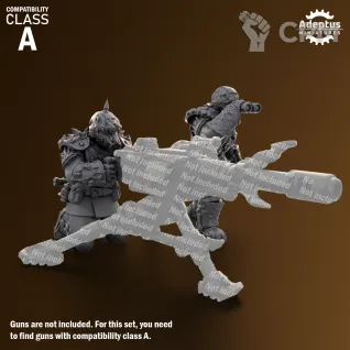 Описание картинки Heavy weapons squad Sporeblight Regiment от Zakat-3D по цене 250руб | Свободный Рынок Миниатюр - СРМ