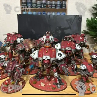 Описание картинки Большая Армия Imperial Knights от Badrus по цене 85 000руб | Свободный Рынок Миниатюр - СРМ
