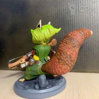 Описание картинки Худвинк (Hoodwink) Дота 2 от Flameborn_Minis по цене 3 000руб | Свободный Рынок Миниатюр - СРМ
