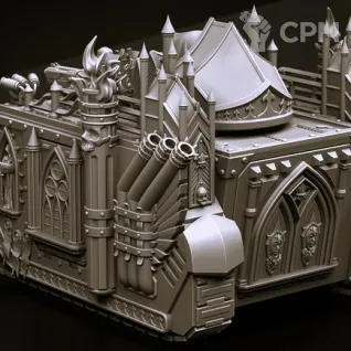 Описание картинки Sororitas Rhino от Магазин Альфария по цене 1 500руб | Свободный Рынок Миниатюр - СРМ