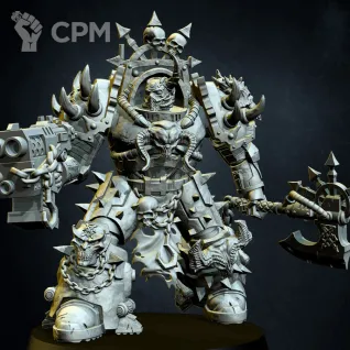 Описание картинки Chaos Terminator Squad - альт (отряд 5 моделей) от Магазин Альфария по цене 950руб | Свободный Рынок Миниатюр - СРМ