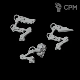 Описание картинки Apothecary's Mechanical Arm v2 от Стальные Небеса по цене 30руб | Свободный Рынок Миниатюр - СРМ