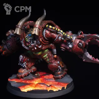 Описание картинки Газкулл WAAGH!! от iio97 по цене 15 000руб | Свободный Рынок Миниатюр - СРМ