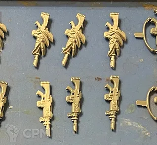 Описание картинки Warhammer 40k Catachan lasguns set of 10 от Nakatan по цене 1 150руб | Свободный Рынок Миниатюр - СРМ