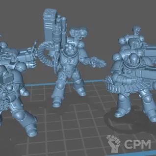 Описание картинки Desolation Squad от Formosa Printing по цене 700руб | Свободный Рынок Миниатюр - СРМ