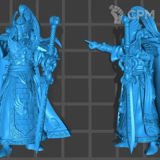 Описание картинки High Elves Noble - Swordmaster Lord от Магазин Альфария по цене 170руб | Свободный Рынок Миниатюр - СРМ