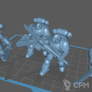 Описание картинки Assault Intercessors (10) от Formosa Printing по цене 1 400руб | Свободный Рынок Миниатюр - СРМ