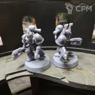 Описание картинки Khorne Berzerkers 2 от Astramael по цене 1 500руб | Свободный Рынок Миниатюр - СРМ