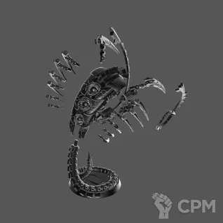 Описание картинки Canoptek Wraith - альт от Магазин Альфария по цене 350руб | Свободный Рынок Миниатюр - СРМ
