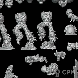Описание картинки Raptors - Warp Talons от Surreal Factory по цене 920руб | Свободный Рынок Миниатюр - СРМ