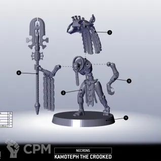 Описание картинки Kamoteph the Crooked от Магазин Альфария по цене 150руб | Свободный Рынок Миниатюр - СРМ