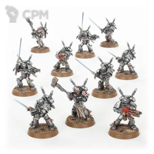 Описание картинки Grey Knights Interceptor Squad от ВАХА WORKSHOP по цене 800руб | Свободный Рынок Миниатюр - СРМ