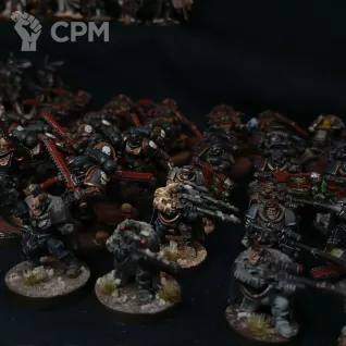 Описание картинки Raven Guard Army \ Армия Гвардии Ворона от Maeglin по цене 70 000руб | Свободный Рынок Миниатюр - СРМ