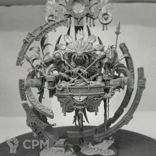Описание картинки Lord Kroak, Seraphon от indisbk по цене 8 000руб | Свободный Рынок Миниатюр - СРМ