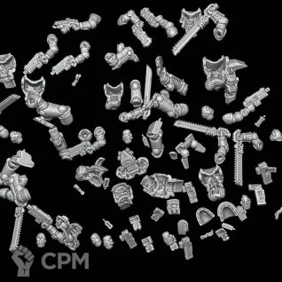 Описание картинки Jump Pack Intercessors от Surreal Factory по цене 720руб | Свободный Рынок Миниатюр - СРМ