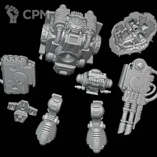 Описание картинки Ballistus Dreadnought от Surreal Factory по цене 950руб | Свободный Рынок Миниатюр - СРМ