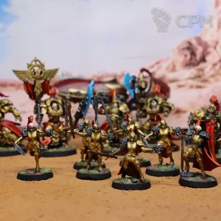 Описание картинки Combat patrol Adeptus Custodes от  по цене 7 000руб | Свободный Рынок Миниатюр - СРМ
