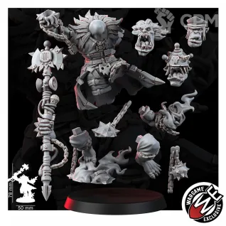 Описание картинки Ork Wurd Murson от Бруталити по цене 600руб | Свободный Рынок Миниатюр - СРМ
