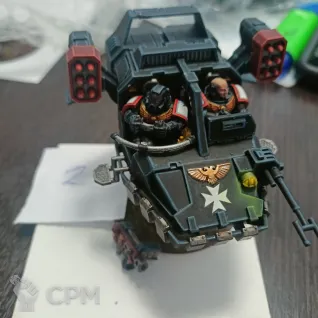 Описание картинки Land Speeder №1 от Potreblord по цене 1 500руб | Свободный Рынок Миниатюр - СРМ