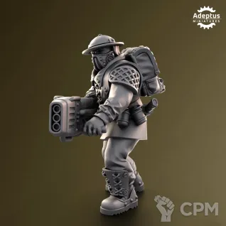 Описание картинки Special weapons Sunclaw Regiment от Zakat-3D по цене 280руб | Свободный Рынок Миниатюр - СРМ